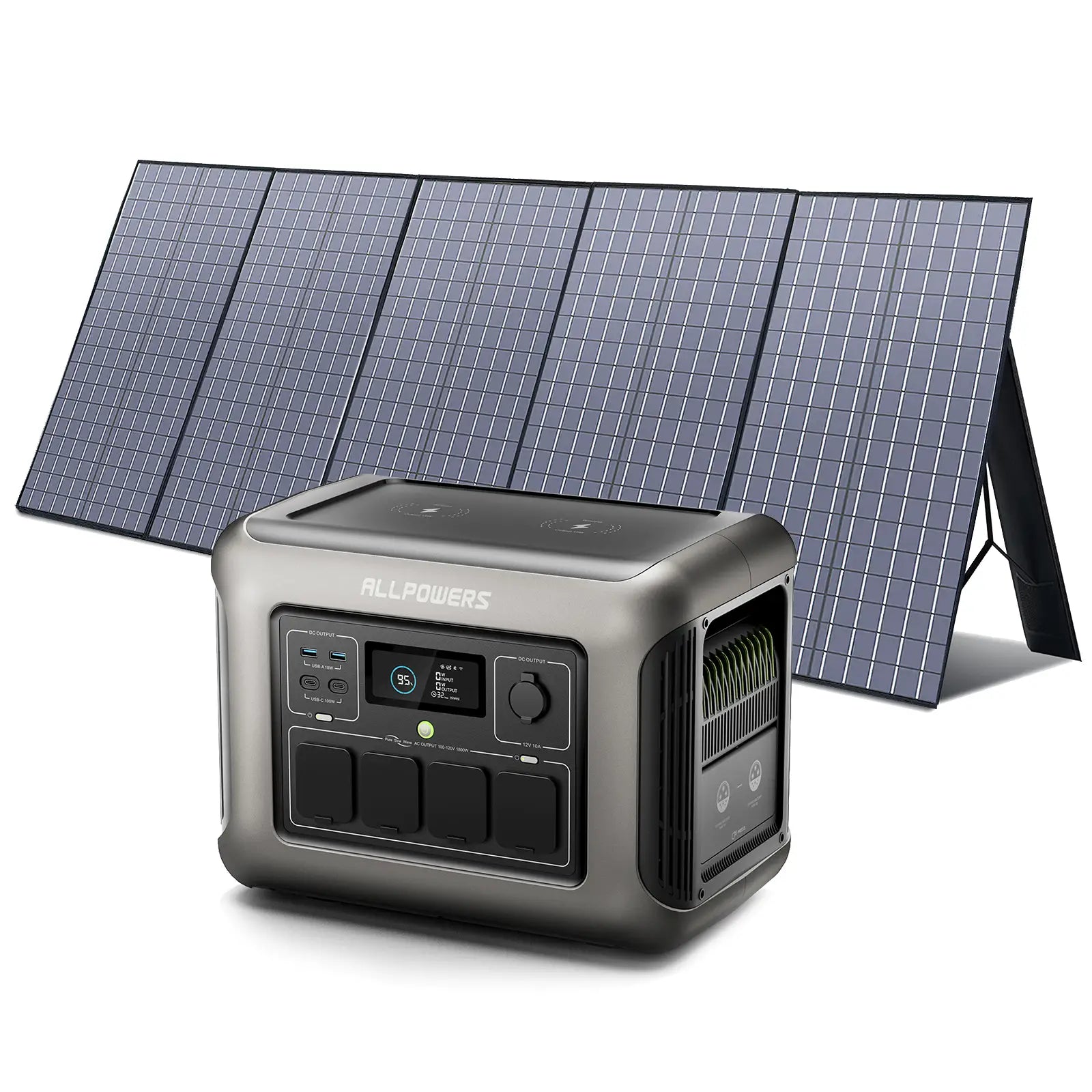 ALLPOWERS R1500 Portable Power Station 1800W 1152Wh LiFePO4 Battery