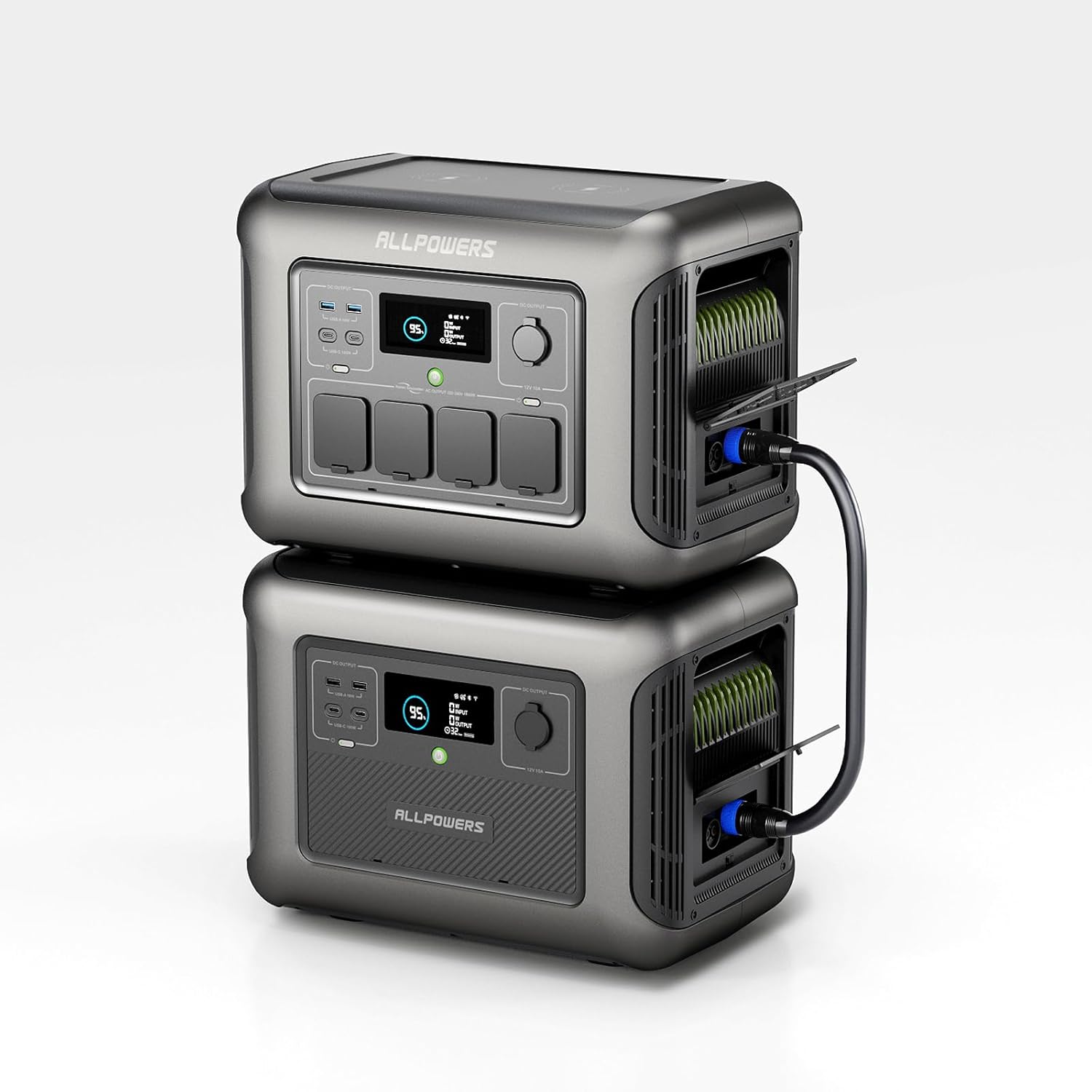 ALLPOWERS R1500 Portable Power Station 1800W 1152Wh LiFePO4 Battery