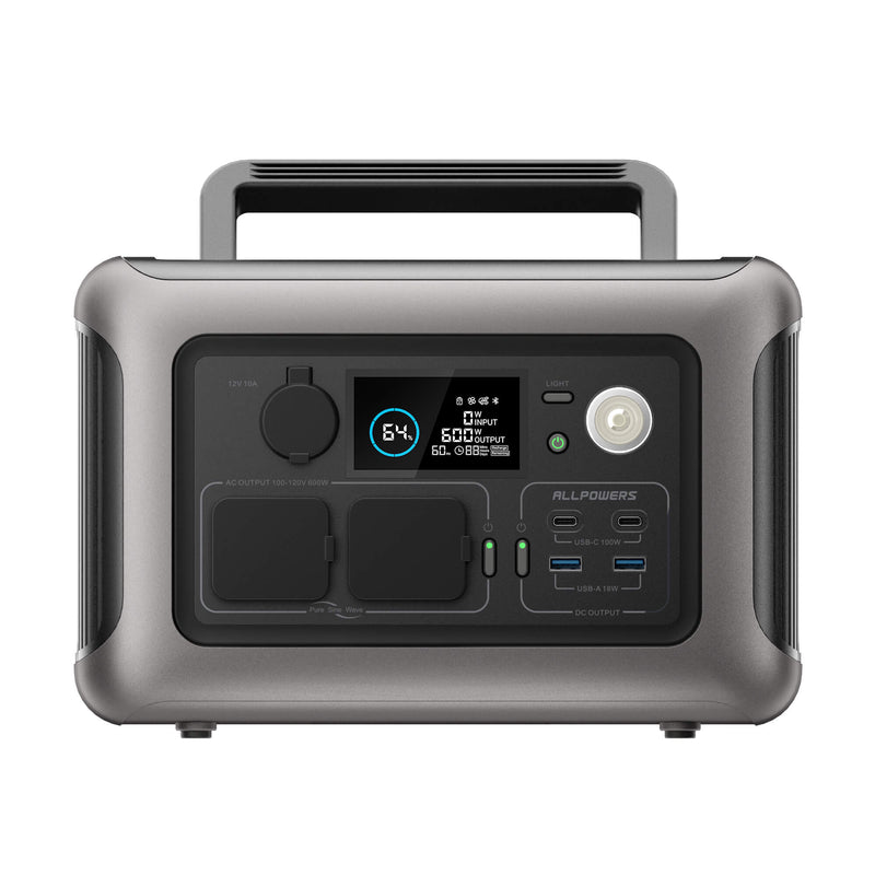 ALLPOWERS R600 Portable Power Station | 600W 299Wh