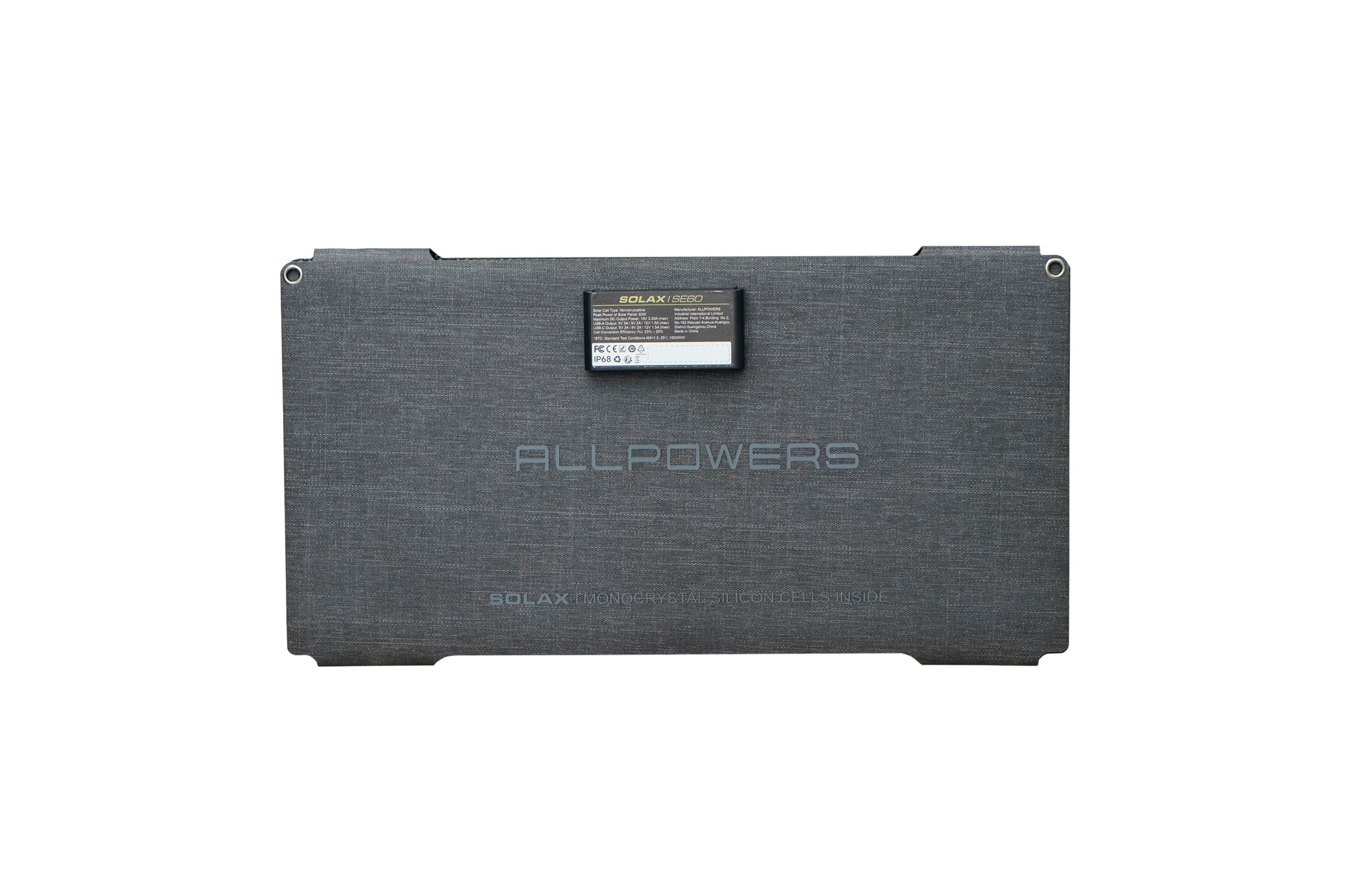 ALLPOWERS 60W Laminated Integrated Solar Panel SE60