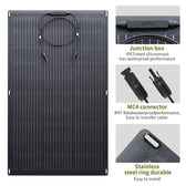 ALLPOWERS Solar Generator Kit 3200W (R3500 + SF100 100W Flexible Solar Panel)