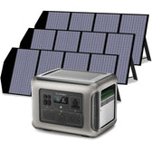 ALLPOWERS Solar Generator Kit 2500W (R2500 V2 + SP029 140W Solar Panel)